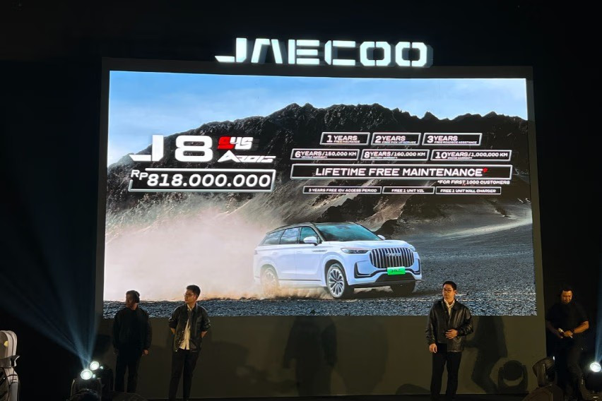 Jaecoo J8 SHS ARDIS dijual Rp818 juta OTR jakarta