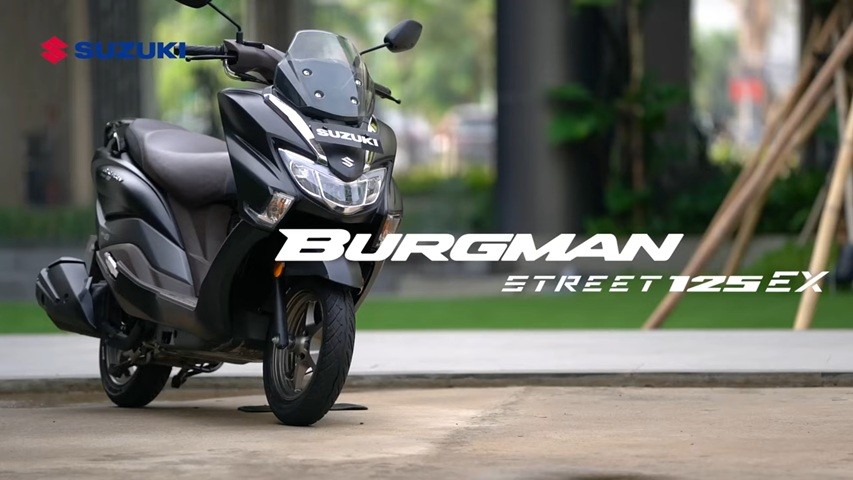 Suzuki Burgman 125 EX Chrome Edition