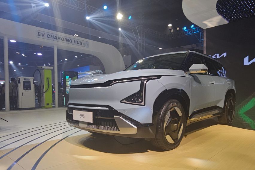 Kia displays upcoming EV5 at 13th PEVS Kia displays upcoming EV5 at 13th PEVS