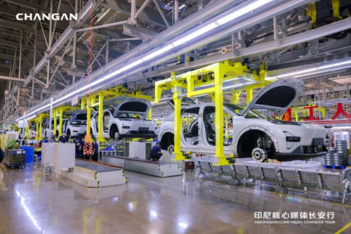 Serbarobotik dan Canggih, Pabrik Changan Congqing Sanggup Produksi 280 Ribu Mobil Setahun Serbarobotik dan Canggih, Pabrik Changan Congqing Sanggup Produksi 280 Ribu Mobil Setahun