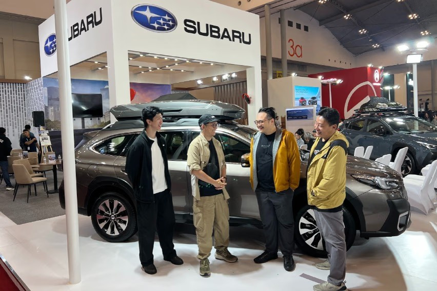 Subaru kolaborasi Thule di GJAW 2025