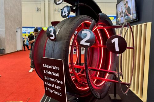 Bridgestone Edukasi Teknologi dan Perawatan Ban di GJAW 2025