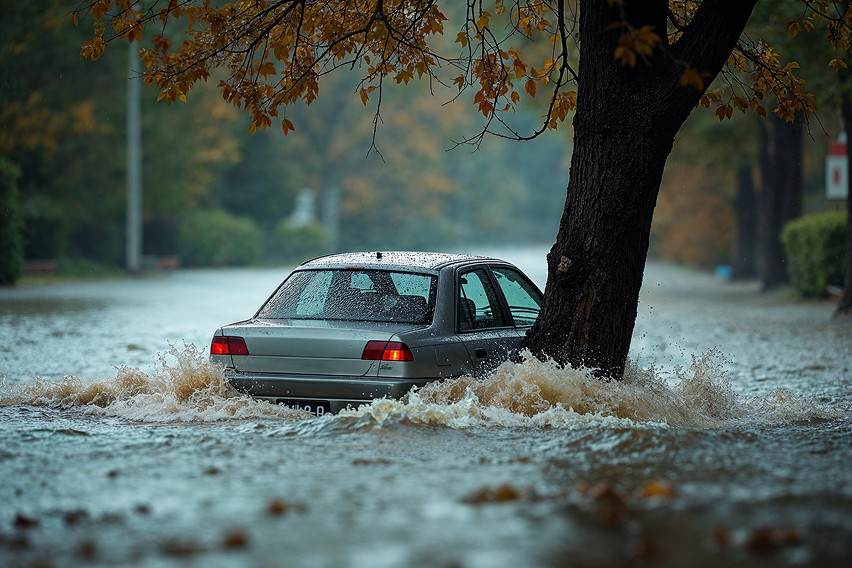 Car insurance and flood damage coverage