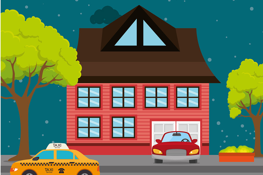 Insurance for cars parked at home