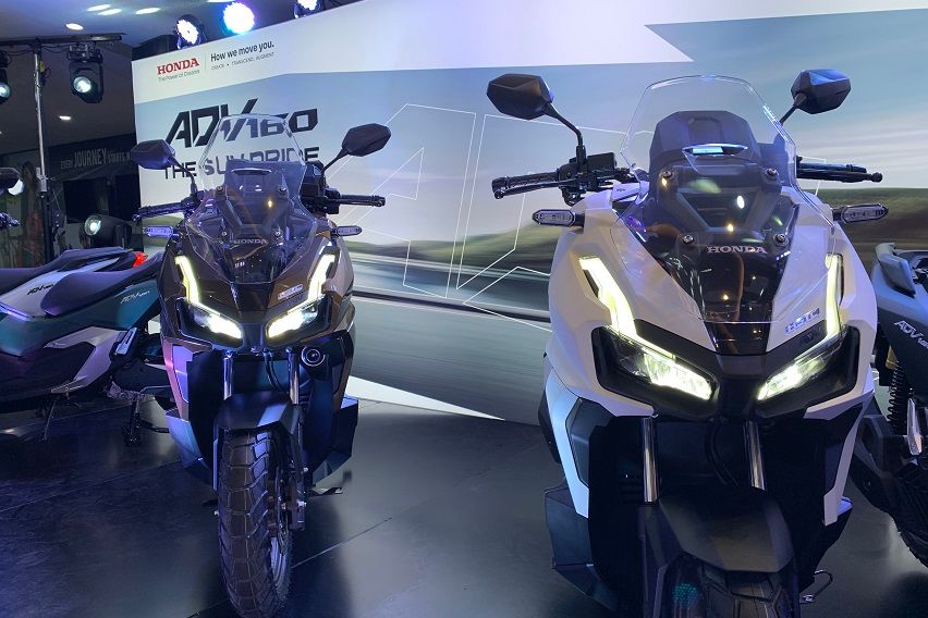 Refreshed Honda ADV160 breaks cover