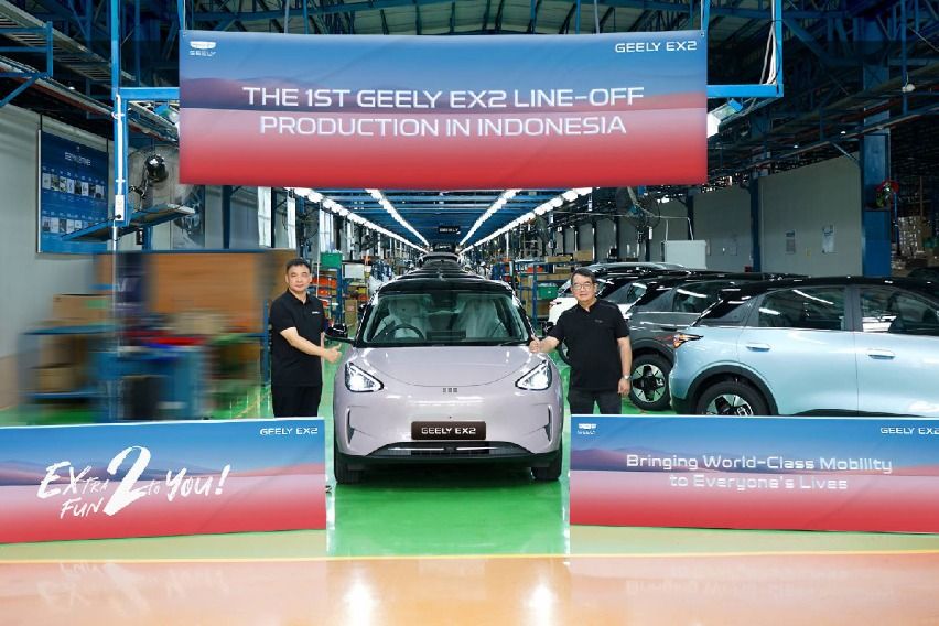 Perkuat Fondasi EV Nasional, Geely EX2 Resmi Memulai Proses Perakitan Lokal di Indonesia
