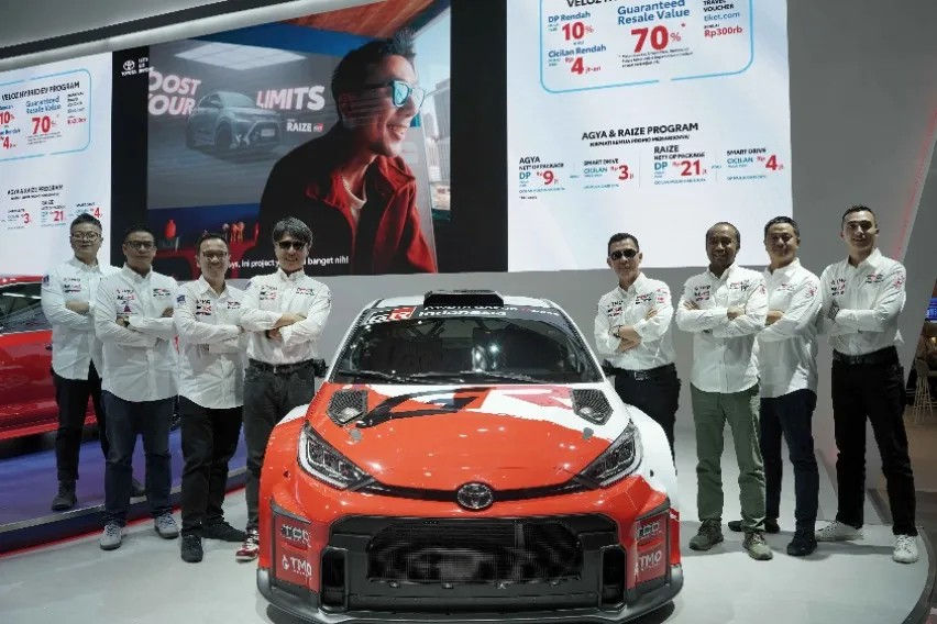 Persiapan balap Gazoo Racing Indonesia 2026
