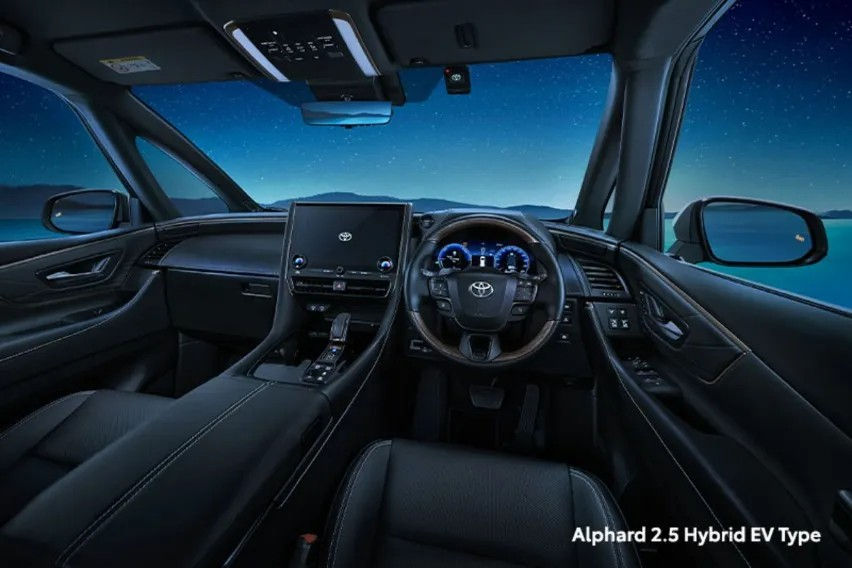 Interior Toyota Alphard XE 2026