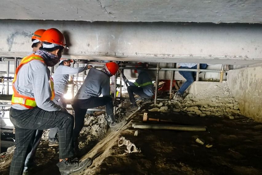 Meycauayan Bridge repair