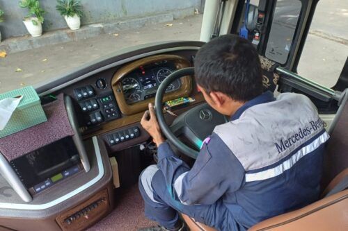 Tunjang Pemudik, DCVI Sediakan 12 Titik Mercedes-Benz Bus Lebaran Rescue 
