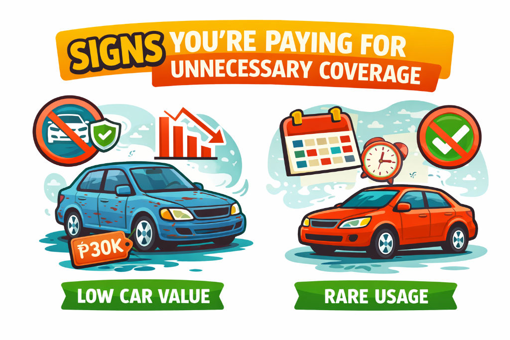 Signs you are paying for unnecessary coverage