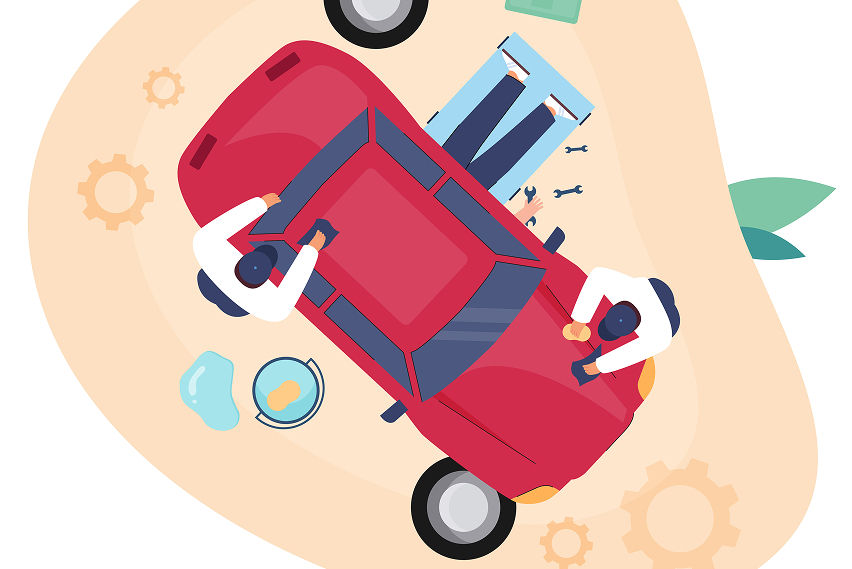 car insurance & beach trip