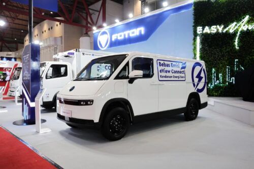 Foton eTunland dan eView Connect Perkuat Elektrifikasi Kendaraan Niaga di Indonesia