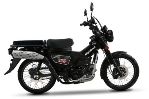 Jadi Bebek Tualang, Daytona Highland 125 Berdandan ala Honda CT125