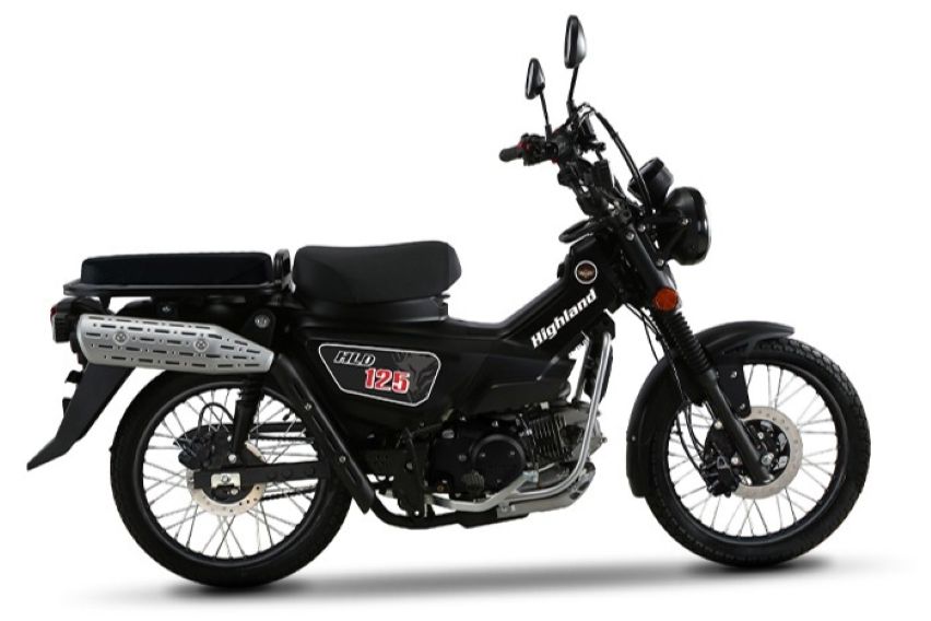 Jadi Bebek Tualang, Daytona Highland 125 Berdandan ala Honda CT125