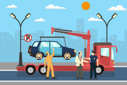 Accident on the highway? What to do while towing coverage comes into play