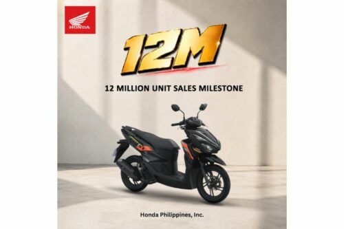 Honda hits 12-M moto sales milestone in PH