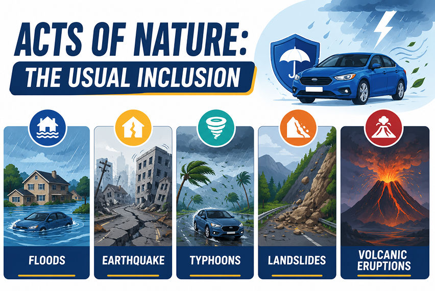 Acts of Nature: The usual inclusion