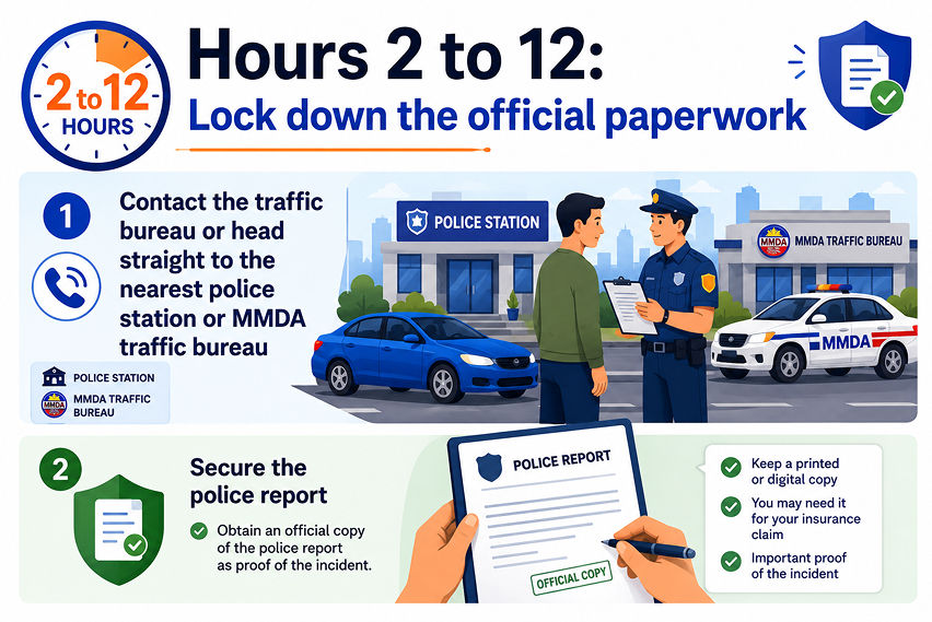checklist for filing a car insurance claim