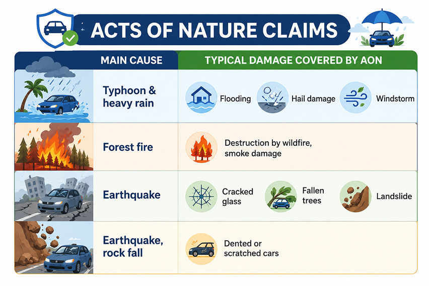 Acts of Nature coverage claim