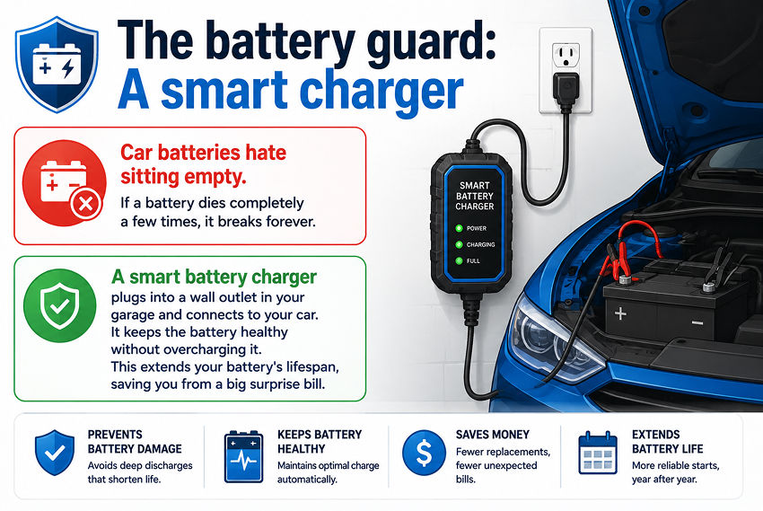 smart battery charger plugs