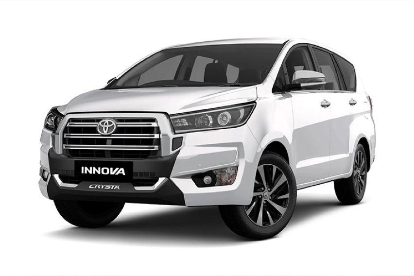 New Toyota Innova Crysta facelift 2026