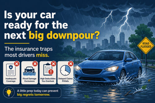 Is your car ready for the next big downpour? The insurance traps most drivers miss