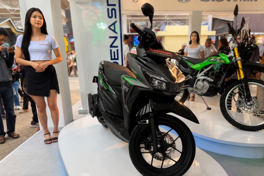 Spesifikasi dan Harga Brusky 125, Skutik Perdana Kawasaki Indonesia
