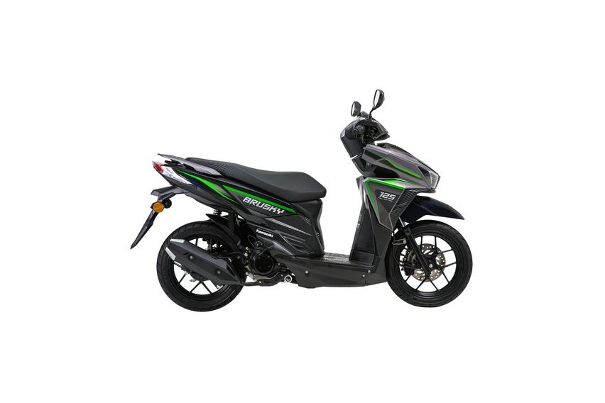 Kawasaki Modenas Brusky meluncur di Jakarta Fair 2026