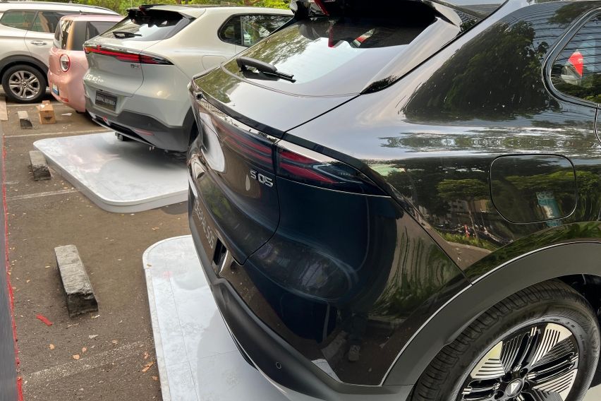 bagian belakang Changan Deepal S05 Rp500 jutaan