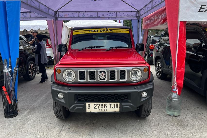 Test drive Suzuki Jimny 5 door di GIIAS 2026