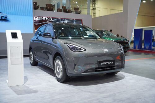 Geely EX2 Tampil Retro-Futuristik Bersama Pelek HSR Wheel