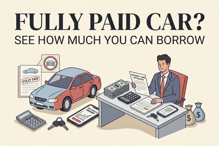 How Much Can You Borrow Against a Fully Paid Car?