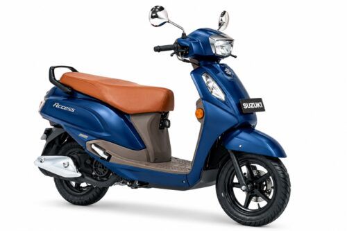 Suzuki Rilis Kelir Anyar Access 125 Metallic Matt Stellar Blue Seharga Rp26,25 Juta